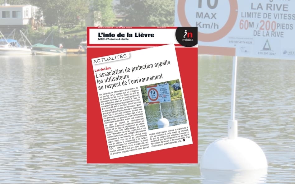 L’association de protection appelle les utilisateurs au respect de l’environnement